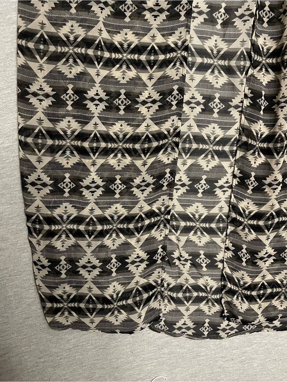Mandee Aztec Geometric Print Maxi Skirt - Picture 4 of 9